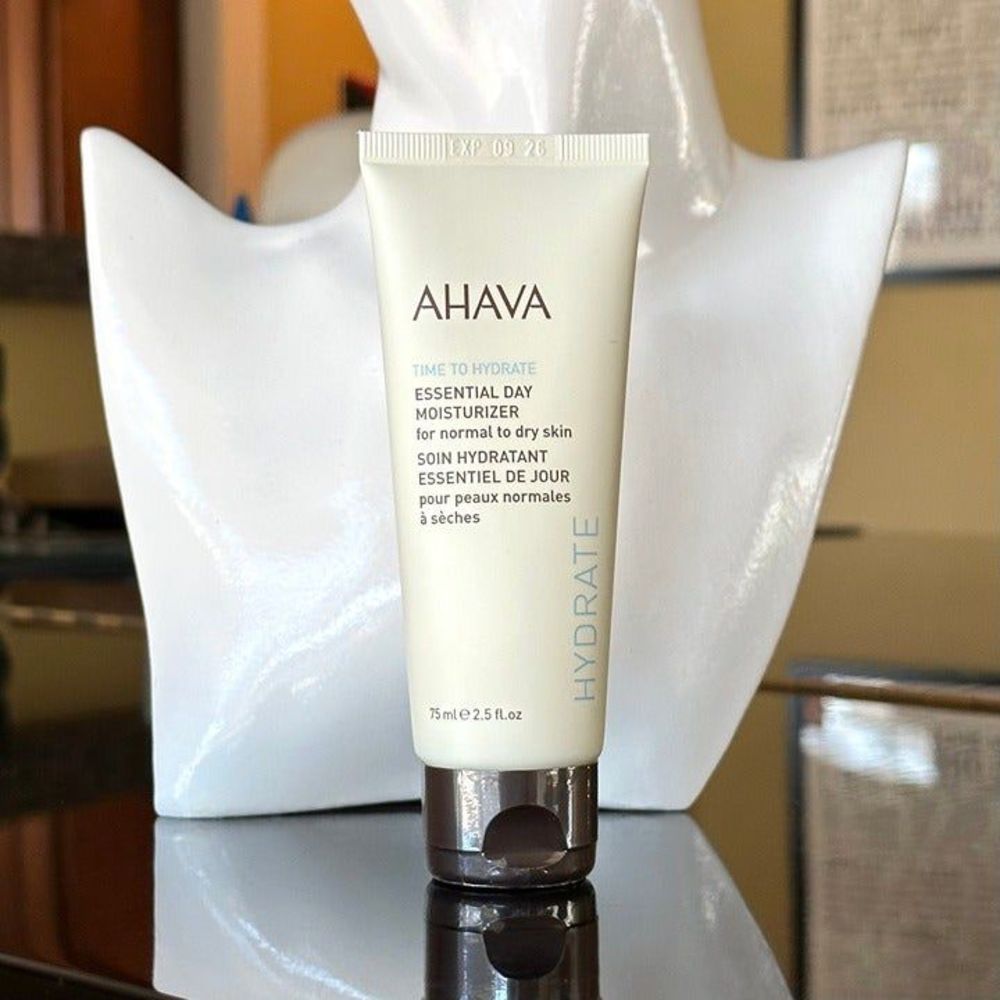 SEALED Ahava Time to Hydrate Essential Daily Moisturizer Normal to Dry XL 2.5oz